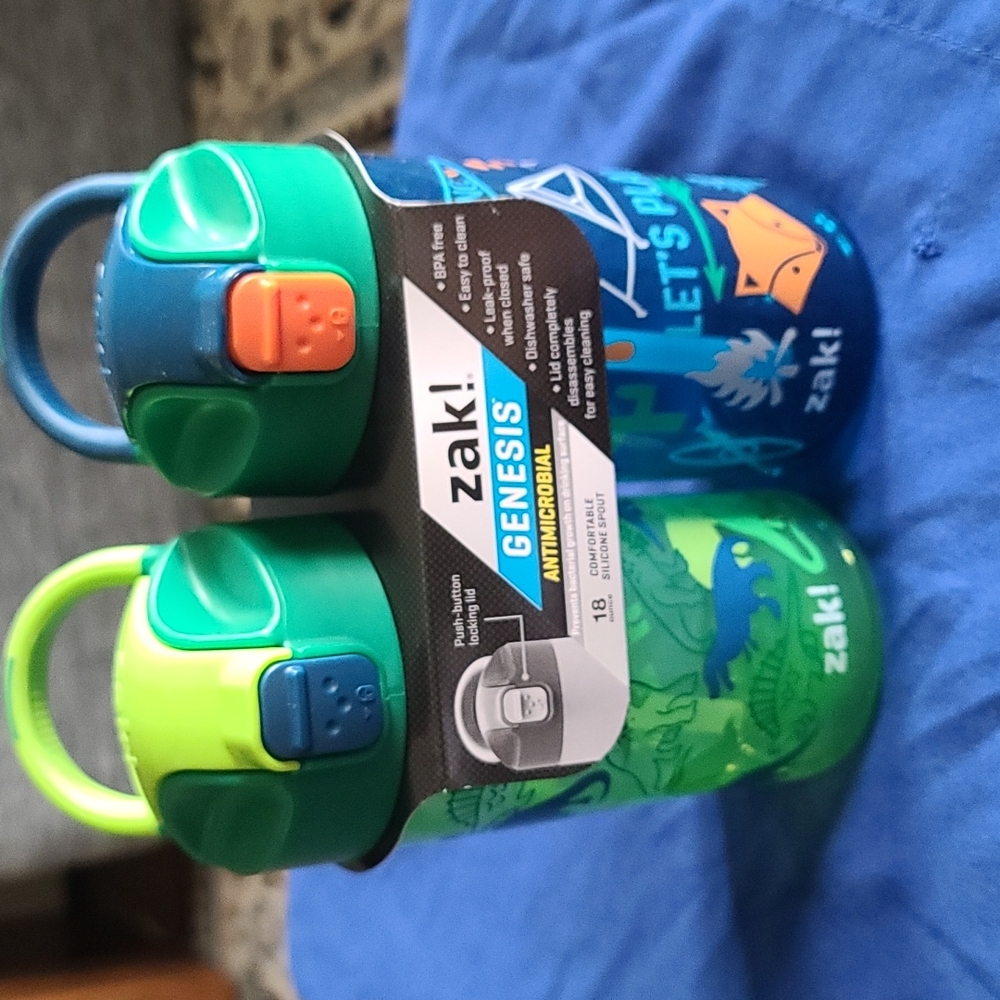 ZAK! GENESIS ANTIMICROBIAL 18OZ PACK WATER BOTTLES